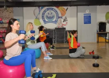 Bursa Yıldırım’da kadınlara özel spor salonu