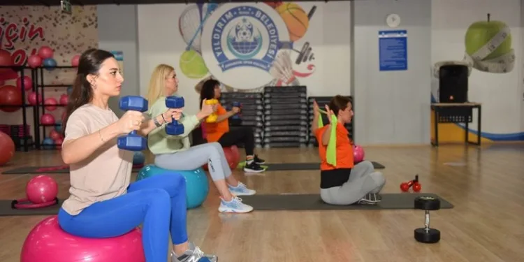 Bursa Yıldırım’da kadınlara özel spor salonu