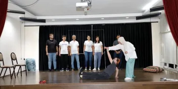 İnegöl’de şehir tiyatrosu eğitimden geçti
