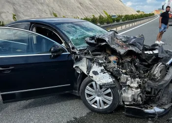 Bursa’da otobanda korkutan kaza: 4 yaralı