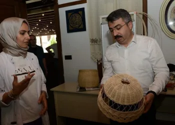 Başkan Yılmaz’dan el sanatlarına destek