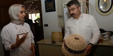 Başkan Yılmaz’dan el sanatlarına destek