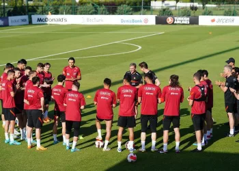 A Milli Futbol Takımı’nda Faroe Adaları maçı hazırlıkları sürdü