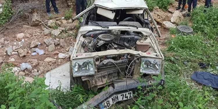 Muğla’da trafik kazası 1 ölü, 1yaralı