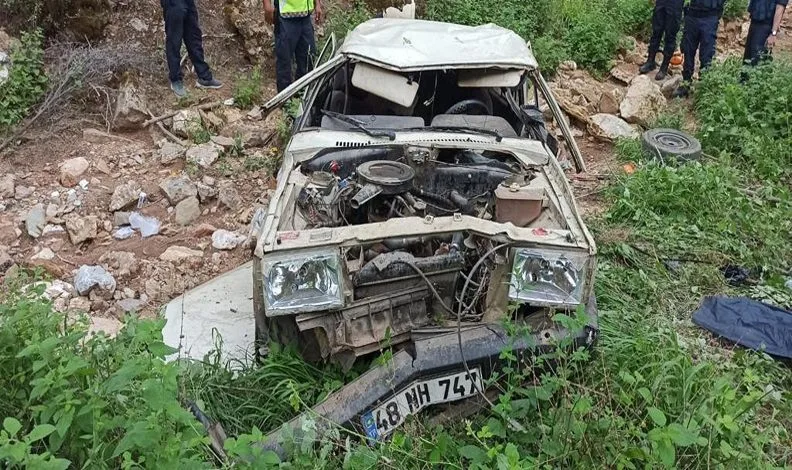 Muğla’da trafik kazası 1 ölü, 1yaralı