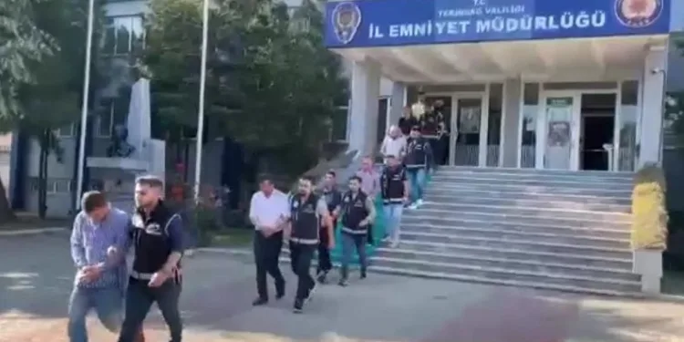 Tekirdağ’da suç örgütüne büyük darbe