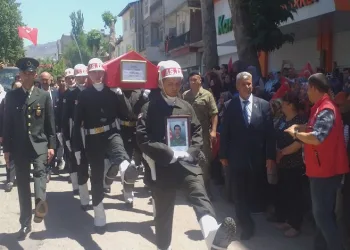 Adıyamanlı Şehit Fuat Özer, son yolculuğuna uğurlandı