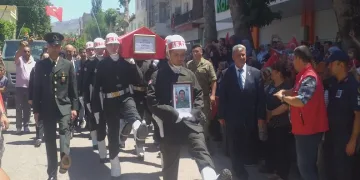 Adıyamanlı Şehit Fuat Özer, son yolculuğuna uğurlandı