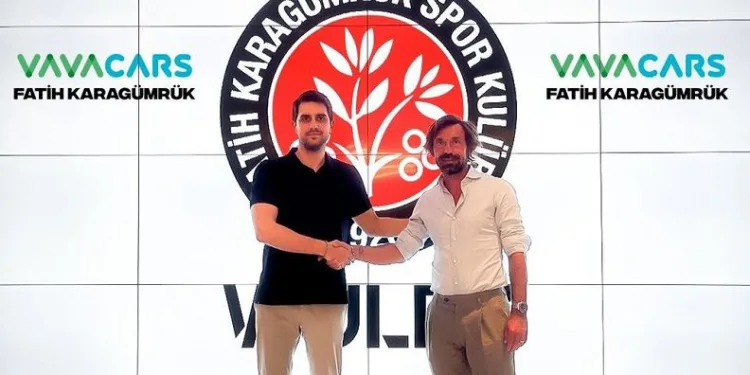 Andrea Pirlo, Fatih Karagümrük’ün yeni teknik direktörü oldu