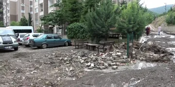Amasya’da sel ve hortum