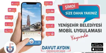 Bursa Yenişehir Belediyesi’nden mobil uygulama