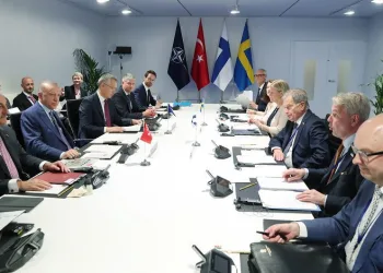 Türkiye-İsveç-Finlandiya-NATO görüşmesi başladı