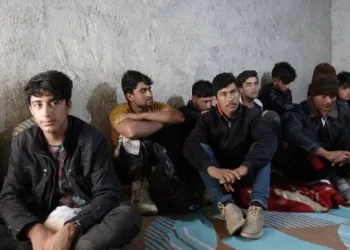 Bir evin bodrumunda 24 düzensiz göçmen yakalandı