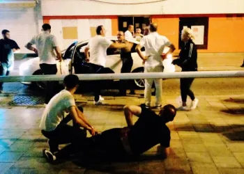 Meydan muharebesine dönen kavgaya 12 tutuklama