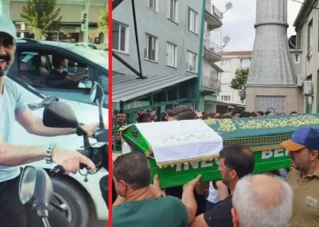 Kazada ölen motosikletli Bursa’da defnedildi