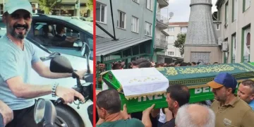 Kazada ölen motosikletli Bursa’da defnedildi