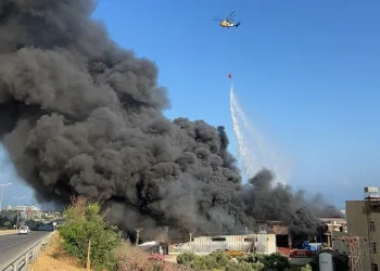 Hatay’da antrepoda büyük yangın