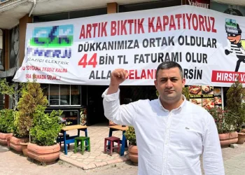 Elektrik faturasına ‘hırsız var’ diyerek tepki gösterdi