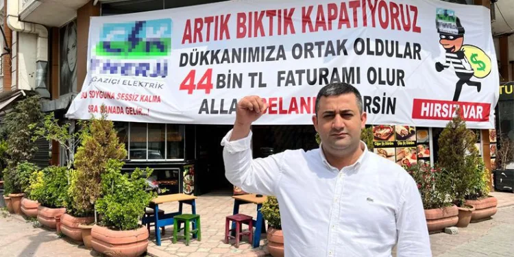 Elektrik faturasına ‘hırsız var’ diyerek tepki gösterdi
