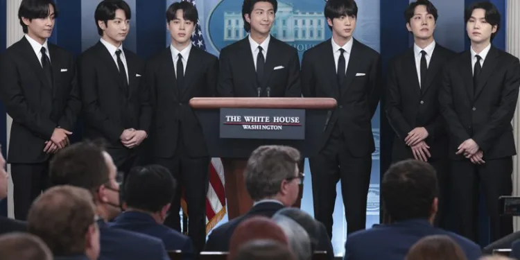 K-pop grubu BTS, Beyaz Saray’da