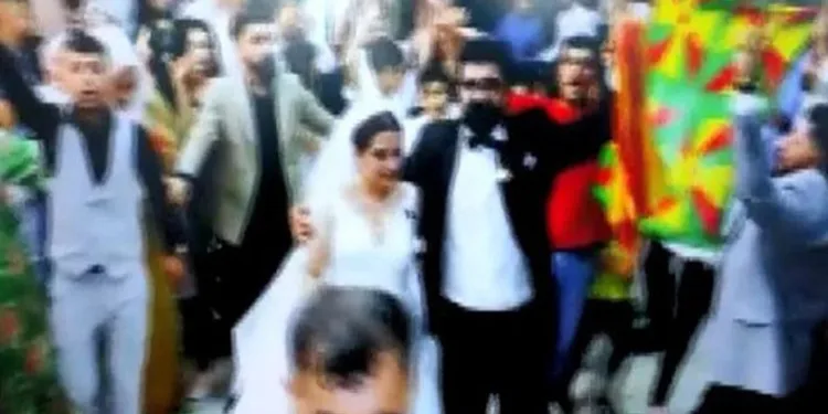 Düğünde PKK sloganına 10 gözaltı