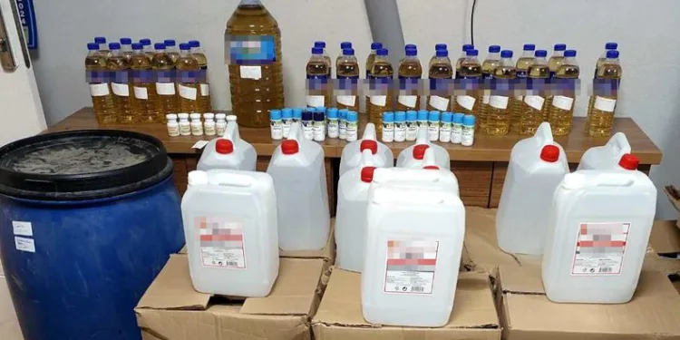 Bursa’da sahte içki operasyonu