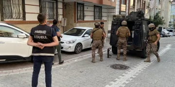 İstanbul’da helikopter destekli uyuşturucu operasyonu