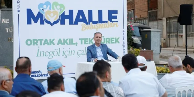 Bursa İnegöl’de mahalle buluşmaları başladı