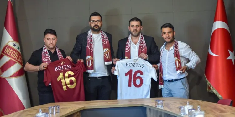 İnegölspor’un forma sırt sponsoru Boztaş Premium