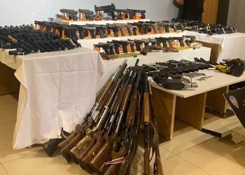Bursa’da 245 silahla yakalanan 4 kişi tutuklandı