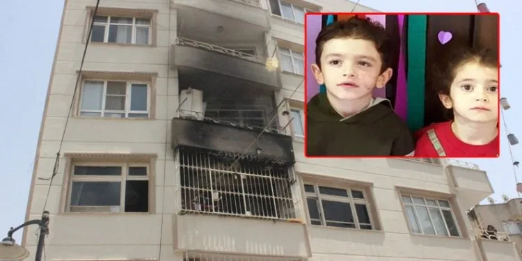 Feci olay! 2 kardeş yangın kurbanı