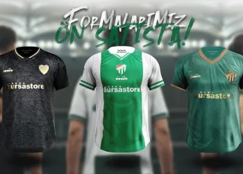 Bursaspor 710 adet forma sattı