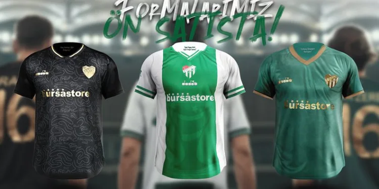 Bursaspor 710 adet forma sattı