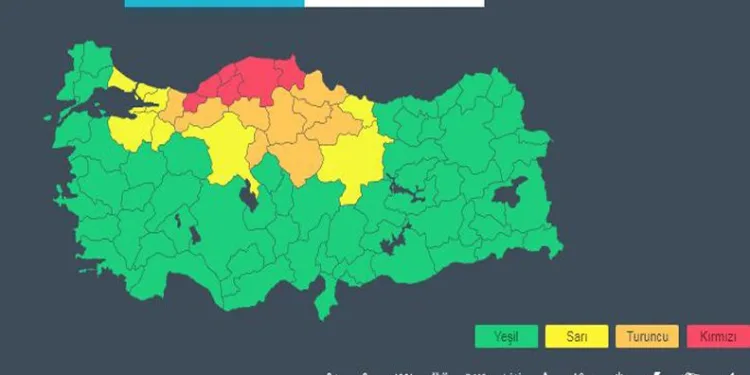Meteoroloji’den birçok il için uyarı