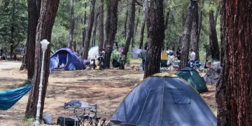 Tatilcilerin yeni gözdesi, çadır turizmi
