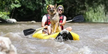 Leo, Bursa’daki rafting turlarının maskotu oldu