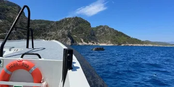 Aydın’da 39 düzensiz göçmen kurtarıldı