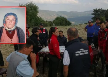 Bursa’da kayıp yaşlı kadını arama çalışmaları sürüyor
