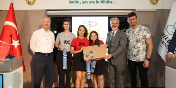 Nilüfer’de çevreci öğrenciler ödüllendirildi