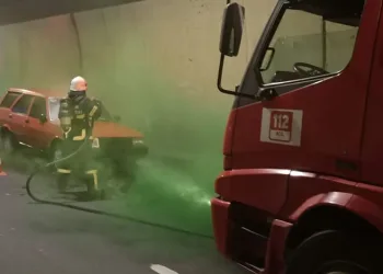 Bilecik’te tünelde acil durum tatbikatı