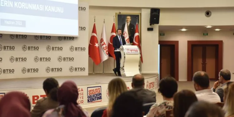 BTSO’da ‘Kişisel Verilerin Korunması’ eğitimi