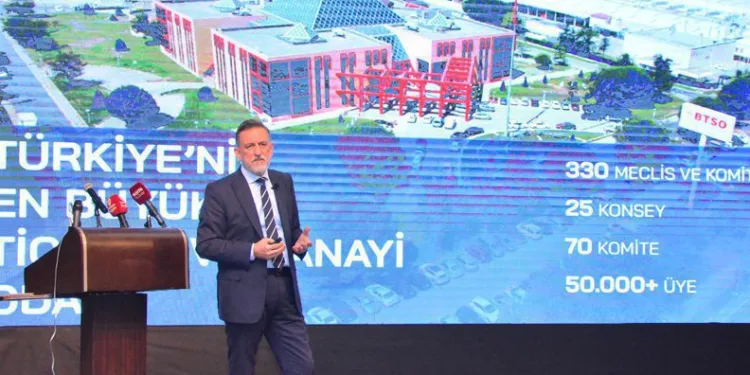 BTSO Başkanı Burkay BUSİAD toplantısında konuştu