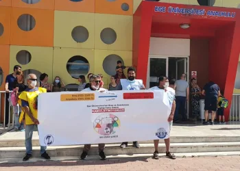Ege Üniversitesi’nde zam protestosu