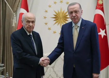 Cumhurbaşkanı Erdoğan, Bahçeli ile görüştü