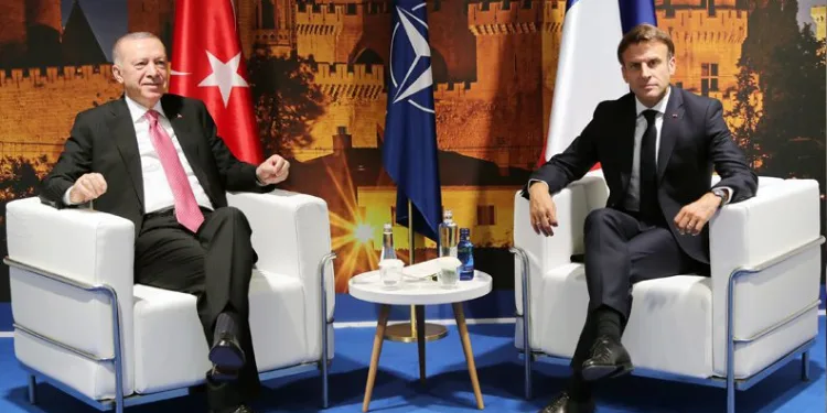 Cumhurbaşkanı Erdoğan Macron’la görüştü