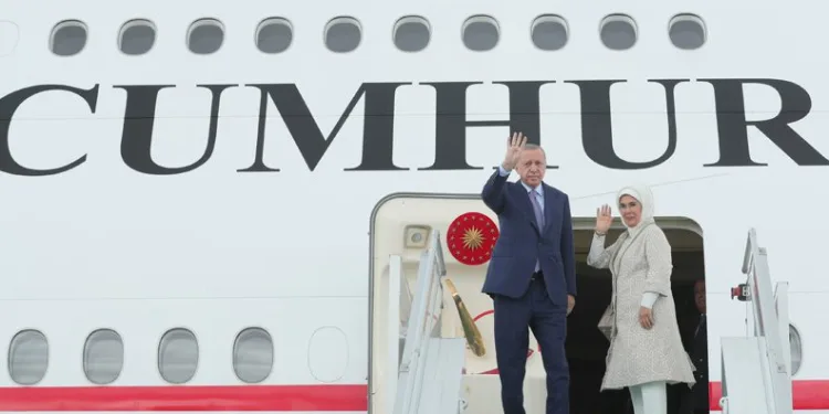 Cumhurbaşkanı Erdoğan Madrid’e hareket etti