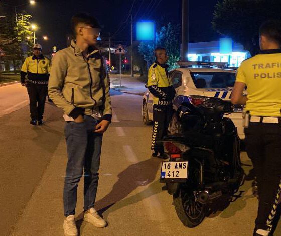Bursa'da "Amcam polis" dese de cezadan kurtulamadı