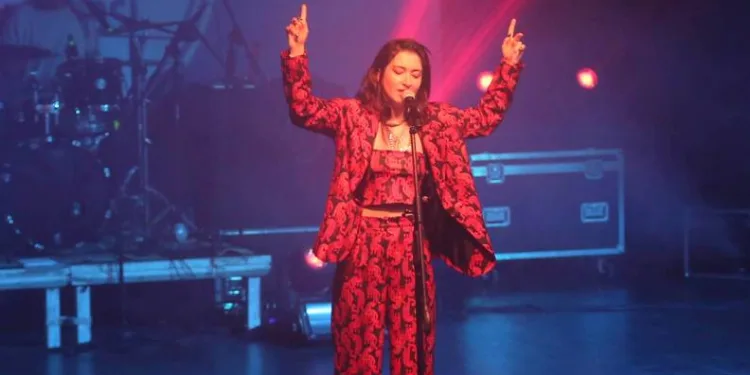 Müzik yarışmasında liselilerden muhteşem performans