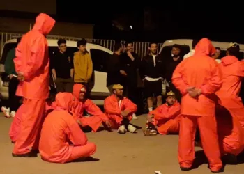 Bursa’da La Casa De Papel’li çiftetelli