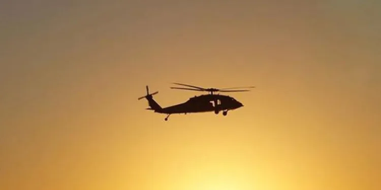 Kaybolan helikopteri arama çalışmaları sürüyor